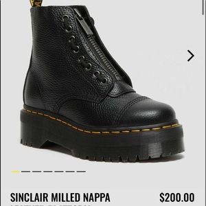 Doc Martens : Sinclair milled nappa leather boots